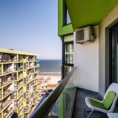 Luxury Suite Alezzi Beach Apartment Piscina Incalzita Sauna Jacuzzi Parking Navodari Bagian luar foto