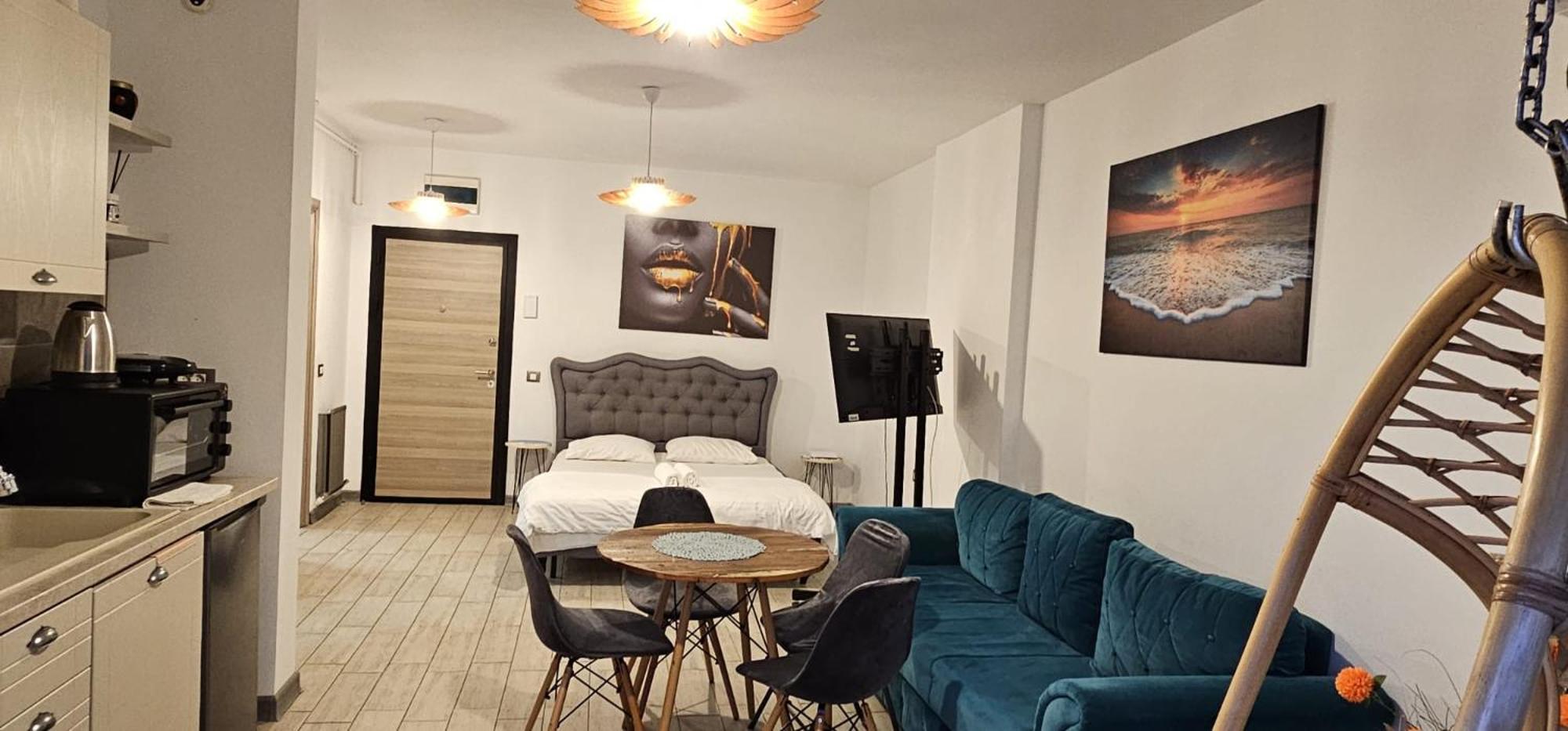 Luxury Suite Alezzi Beach Apartment Piscina Incalzita Sauna Jacuzzi Parking Navodari Bagian luar foto
